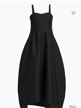 Jil Sander Bustier Midi-Dress Formal Wedding Prom Gown Size 4 (EU38)
